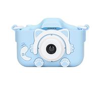 Children's Camera,Digital Camera,Video Toddler Camera,Silicone Mini Kids Camera Toy,Mini Rechargeable Child Camera Toy for Girls Boys Gifts Toy 3 to 10 Years (Blue)
