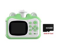 Children's camera instant printing camera 2.4 inch digital camera 1080P HD video photo camera toy with 32GB card thermal printing camera