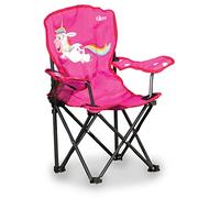 Children's Camping Chair Unicorn Design Folding Festivals, Caravan, Quest Leisure