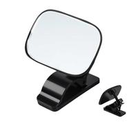 Children's Car Mirror - Curved Automotive Glass | 360 Degree Rotating Mirror for Rear-facing Car Seats | For Family SUV Car Truck Back Seat