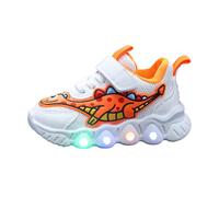 Children's Cartoon Dinosaur LED Flashing Shoes Boys Girls Sneakers | Toddler Light Up Led Trainers Boys Girls Running Shoes Baby Sport Shoes Birthday Xmas Gift