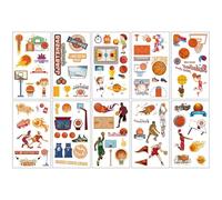 Children's cartoon tattoo stickers with a high-end feel, featuring dinosaurs, mermaids, animals, and space tattoos