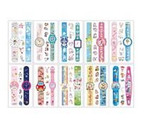Children's cartoon tattoo stickers with a high-end feel, featuring dinosaurs, mermaids, animals, and space tattoos