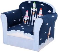 Childrens Chair Armchair Kids Single Sofa Seat Furniture 18 - 48 Months Blue