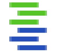 Children's Chair Sashes - Pack of 6 Elastic Stretch Bands for Feet on School Chairs | Elastic Sensory Straps for Students with ADHD and | Flexible Seat for School, Office