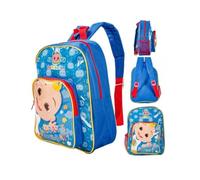 Children's Character Backpack with front pocket Kids Boys Deluxe School Nursery Travel Bag