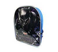 Children's Character Junior Backpack School Bag with Mesh Side Pocket (Black Panther)