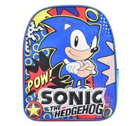 Children's Character Sonic The Hedgehog Backpack Rucksack Boys School Nursery Travel Bag 29cm