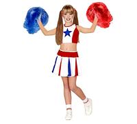 Children's Cheerleader Costume Small 5-7 yrs (128cm) for USA Sports Fancy Dress