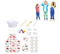 Children's Chef Set - Kitchen and Pastry Gift Set for Kids with Case, Complete Kitchen Supplies for Chef Junior | Kitchen Kit For