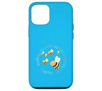 Children's Child Girls Boys Bee Bee Baby Heart Retro Case for iPhone 12/12 Pro