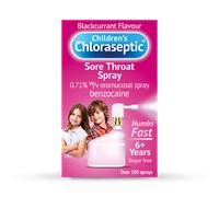 Children's Chloraseptic Sore Throat Blackcurrant Flavour Spray 15ml
