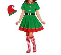 Children's Christmas Character Costume | Breathable Santa Claus Costume, Complete Christmas Theme Costume for Characters - for Theatre Entertainment School Event Parade Children