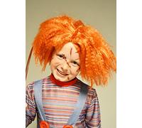 Childrens Chucky Doll Style Orange Boys Halloween Wig