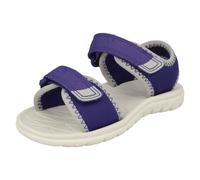 (UK 5 Infant, Blue) Childrens Boys Girls Clarks Light Weight Sandals Surfing Tide - G Fit