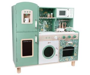 Children's Classic World Vintage Wooden Pretend Play Kitchen