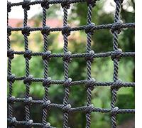 Children's Climbing Net - Playground Cargo Net for Indoor/Outdoor Fun 300x300 cm (9.9x9.9 ft) - Safe Rope Ladder for Active Play Easy Setup