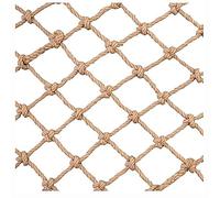 Children's Climbing Net - Safe Hemp Rope Safety Net for Ladders Trucks Balconies - Versatile Outdoor Mesh for Kids - & Child-Friendly Design