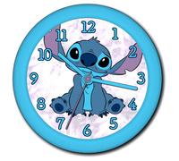 Children's clock Kids Licensing Disney Stitch Bleu 25 cm