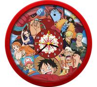 Children's clock Kids Licensing One Piece Rouge 24,5 cm