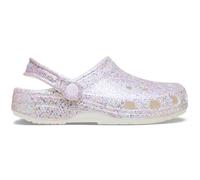 Crocs Unisex Kids, Classic Fantasy Glitter Clog K, White, 13 UK Child