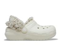 Crocs Clogs (Shoes) Classic Fleece Lined Clog K in White 4 kid