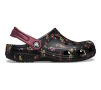 Girl's Crocs Classic Graphic Thermoplastic Black/Multi Loafers - Size: UK 11 / eu 28-29 / us c11