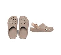 Crocs Clogs (Shoes) Classic Metallic Buckle Clog K in Pink 13 kid