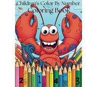 Children's Color By Number Coloring Book
