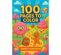 Children's coloring book with 100 pages Enchanted Forest