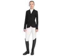 LeMieux Young Rider Kennedy Show Jacket - Childrens Equestrian Competiton Jacket - Black - 13-14 Years