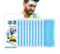 Children's Cooling Gel Pads - Reusable Cold Compress Patches, Instant Cooling Relief | Multipurpose Forehead Hand Application, Safe Materials, Travel Friend Management Solution