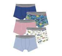 Children's Cotton Boxer Shorts with Cars Print