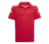 Children's cotton polo adidas Squadra25 Rouge 9/10 ans