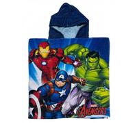 Children's cotton poncho Marvel Avengers Multicolour 55x100 cm