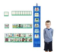 Children's Day Interactive Routine Diagram With 45 Symbol Cards | Pedagogical Schedule For Preschoolers, Visual Behavior Board For Morning And Bedtime