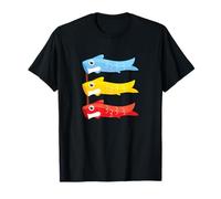 Children's Day Japan Carp Fish Japanese Boys Day Koinobori T-Shirt