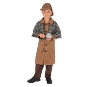 Children's Detective Boy World Book Week Fancy Dress Costume