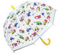 Childrens Digger and Dump Truck Dome Umbrella