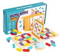 Children's Digital Cognitive Puzzle, Enhances Math Skills, 32x16x5.5cm, Number Puzzle, Number Challenge Block Matching Game, Compact, Portable, For Desk Kindergarten Activity Christmas