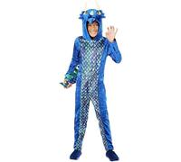 Smiffys Dinosaur Onesie Costume with Hooded All in One, Children's Animal Fancy Dress, Animal Dress Up Costumes