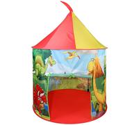 Childrens Dinosaur Themed Play Tent round Ground Sheet Indoor Outdoor