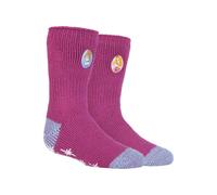 Children'S Disney Princess Character Slipper Socks Heat Holders Pink 12-3