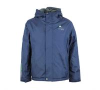 Children's double fleece ski jacket Peak Mountain Ecajik Bleu 4 ans