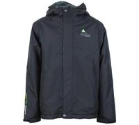 Children's double fleece ski jacket Peak Mountain Ecajik Noir 8 ans