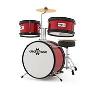 Childrens Drum Kit by Gear4music Red