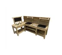 Childrens Early Years EYFS Outdoor Super Size Mud Kitchen