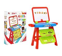 Childrens Easel Learning Desk Kids 3 in 1 Play Set Magnetic Whiteboard 3 Years +