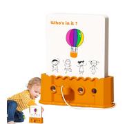 Children's Educational Flash Cards | Educational, Early Logic Educational Cards | Creative with Rope Key for Preschool Intelligence Classical Education Filled for