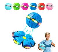 Children's Elastic Ball Magic Ball - 6 LED lights for parent-child interaction, 2 shapes convertible, suitable for both indoor and outdoor use